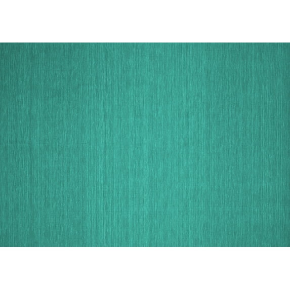 Ahgly Company Machine Washable Indoor Rectangle Abstract Turquoise Blue Contemporary Area Rugs, 3' x 5'