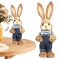 thumbnail image 4 of Decoraciones Pascua Handmade Conejo Estatua Del (F), 4 of 9