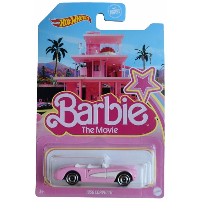 Hot Wheels 2023 Barbie 1956 Corvette Barbie La película