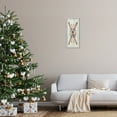 thumbnail image 3 of Stupell Industries Rustic Winter Skis Botanical & Floral Painting Gray Framed Art Print Wall Art, 10 x 24, 3 of 9