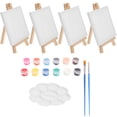 thumbnail image 1 of 1 Juego de pintura en lienzo, suministros de pintura, lienzo para niños para pintar, caballete y lienzo FRCOLOR HaoMX16287165, 1 of 6