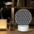 thumbnail image 6 of Salouo Garden Gnomes for Round Acrylic Night Light - Acrylic Sheets with LED Light Lamp Base - Decorative Night Lamp for Restaurant Bar Cafe Shop Room Decoration, 6 of 9