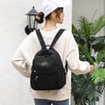 thumbnail image 3 of Women Waterproof Nylon Backpack Fashion Female Shoulder Bag Youth Vitality Style Multi-functional Travel School Bag, 3 of 5