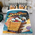 thumbnail image 4 of PatoAventuras Conjunto de sábanas temático, trío de piezas, cómodo y amigable con la piel, diseño único, regalo de decoración para el hogar para familiares, amigos y fans,140cm *210cm, 4 of 6