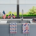 thumbnail image 5 of Dog Paws Bones Stars America Patriotic 4th of July Memorial Day Independence Day Kitchen Towels Dish Towels 18x26 Inch Home Decorations Hand Towels Set of 2 Drying Dishcloth, 5 of 6