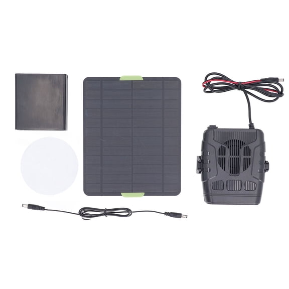 30W Outdoor Electric Heater Solar Panel Heater for Warming Chicken House and Dog House Winter Temperature Control