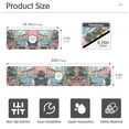 thumbnail image 3 of Yayeee Faucet Mat for Kitchen Sink 30" Diatomite Long Splash Guard Pad, Pink Boat, 2 Pack, 3 of 7