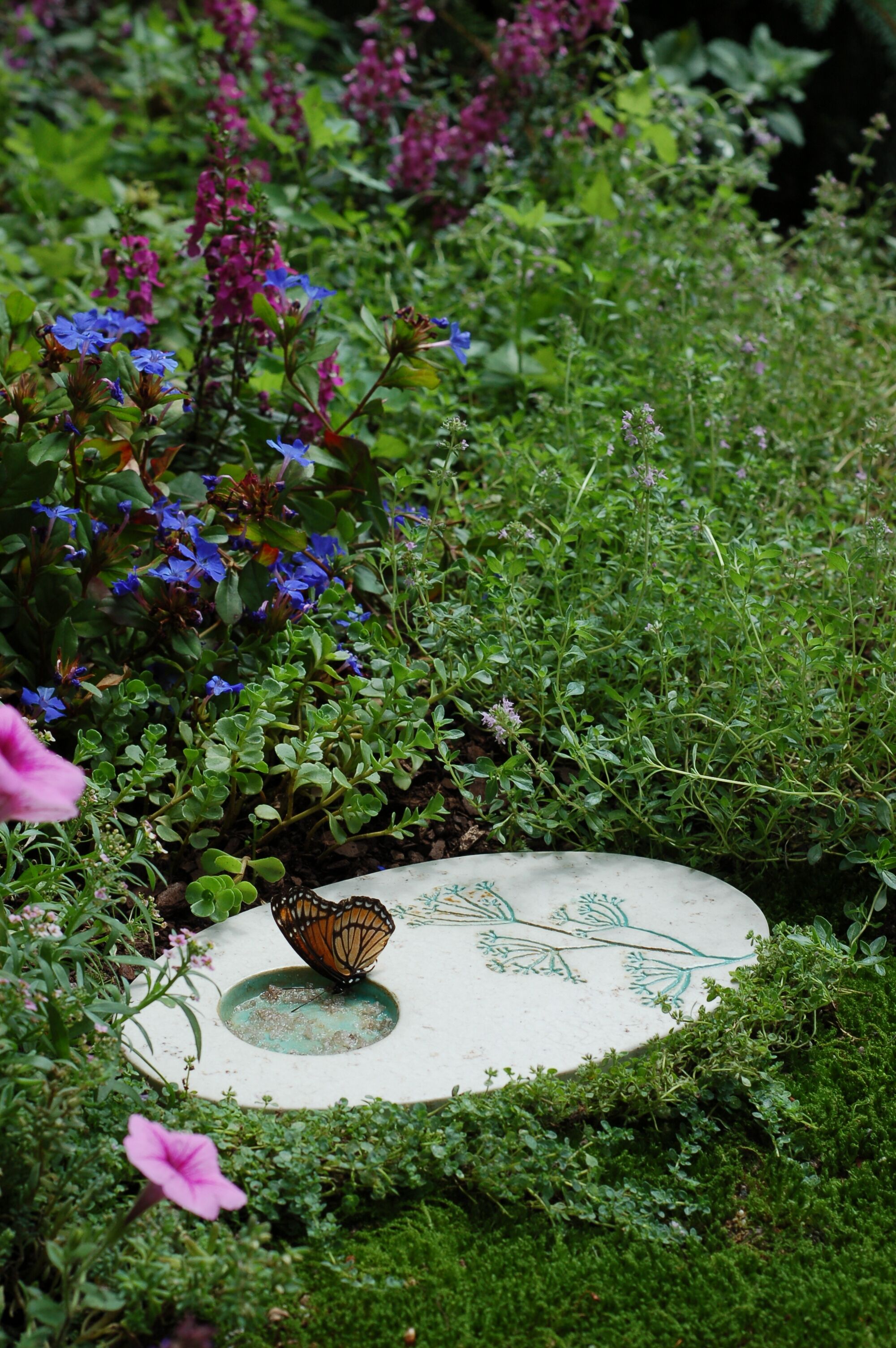 Butterfly Puddling Stone Walmart Com
