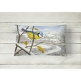 thumbnail image 2 of Carolines Treasures ASA2188PW1216 Winter Eurasian Blue Tit Fabric Decorative Pillow 12H x16W multicolor, 2 of 3