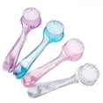 thumbnail image 1 of 4pcs Facial Cleansing Brush With Hood Pore Scrub Facial Exfoliating Cleanser, 1 of 5
