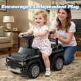 thumbnail image 2 of iYofe Toddler Push Car, Licensed Ford Bronco Raptor Toddlers Ride on Toys with Music, Under Seat Storage, Ages 18+ Months, Black, 2 of 10