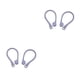 thumbnail image 2 of Seitruly Gancho antipérdida para auriculares Compatible con Bluetooth Gancho antipérdida Auriculares inalámbricos Gancho anticaída, Púrpura Violeta 2piezas, 2 of 5