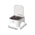 thumbnail image 2 of Aboiled Automatic Induction Cat Feeder with Programmable Timer Moisture-Proof Design Small to Medium Pets,Gray, 2 of 5