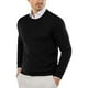 thumbnail image 1 of Jersey de cuello redondo para hombre Jersey de punto Jersey de punto fino Jersey de invierno para hombre (XL), 1 of 5