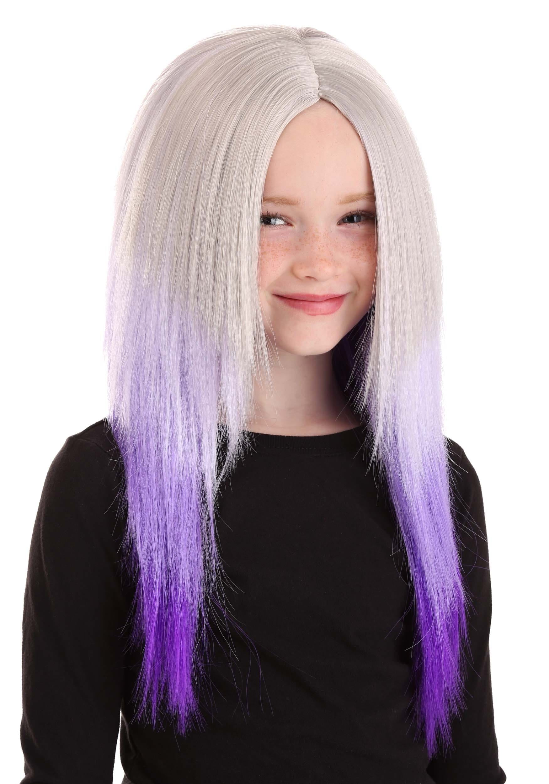 Kid's Purple and Gray Ombre Wig | Walmart Canada