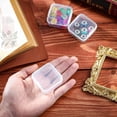 thumbnail image 3 of 36 Pack Clear Small Plastic Container Box Beads Organizer Boxes with Hinged Lid Square Transparent Storage Case for Small Items, Jewelry, Craft, DIY, Nail(1.7 x 1.7 x 0.79 Inches), 3 of 8