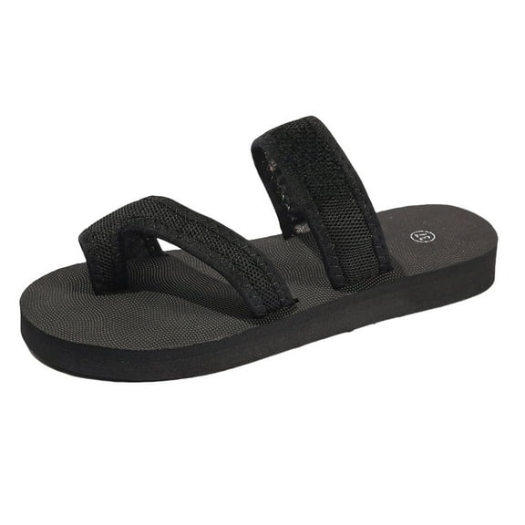 NOKIO Clearence Women's Open-Toe Flat Beach Sandals Lightweight Breathable Summer Slippers Non-Slip Rubber Sole for Casual Walking & Vacation