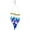 🔥 Multicolor_Base#1106, variant on Iron Wind Chime Outdoor Hanging Decor | Handmade Fused Multicolor Glass Wind Bells | Garden Patio Ornament | Colorful Glass | 23.6x7.7x3.5 in | 1 Pack