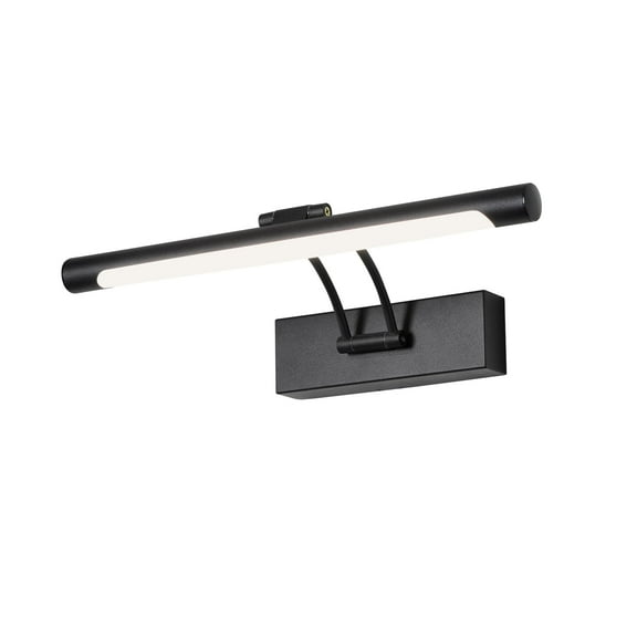 Hardwired Black Picture Light – 14-Inch LED Wall Sconce for Artwork, Dart Board Lights, Mirror Frame, and Gallery Display