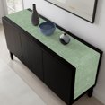 thumbnail image 5 of Sage Green Table Runner 120 Inches Long,Dining Table Runners Dresser Scarves,Farmhouse Vintage Green Solid Color Modern Kitchen Coffee Tablerunner for Tabletop Party Birthday Holiday Wedding 13"x120", 5 of 8
