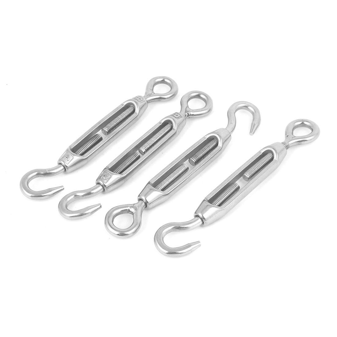 Wire Rope Male Thread Adjustable 304 Stainless Steel Hook Eye