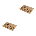 thumbnail image 4 of Monstrate Alfombras con letras de dibujos animados, alfombra para sala de estar de Halloween, felpudo de cocina, poliéster, no tóxico, No.11 2Conjunto, 4 of 6