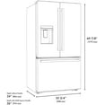 thumbnail image 2 of Zline Rsmz-W-36-Fcb Autograph Edition 36" Wide 28.9 Cu. Ft. Energy Star Certified French, 2 of 7