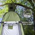 thumbnail image 3 of Pop Up Privacy Tent, Changing Tent Instant Portable Outdoor Shower Tent, Camp Toilet, Pop Up Tent, Rain Shelter with Window for Camping & Beach Easy Set Up, Foldable and Carry Bag, 3 of 6