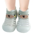 thumbnail image 3 of EnJoCho EnJoCho Toddler Boys Girls Animal Prints Cartoon Socks Shoes Toddler Breathable Mesh The Floor Socks Non Slip Prewalker Shoes Baby Casual Home Crawl Socks Toddler Unisex Casual Shoes, 3 of 4