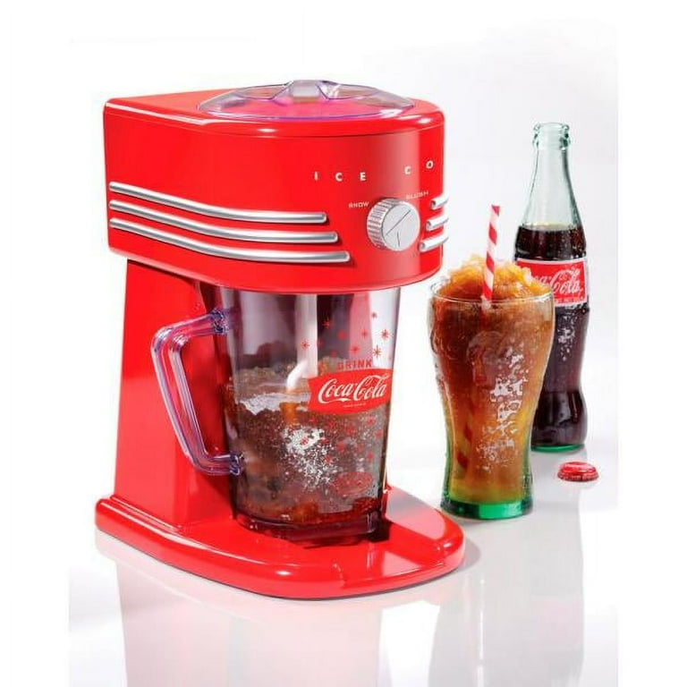 Nostalgia Products FBS400COKE コカコーラ Nostalgia Coca-Cola Frozen Beverage Station, 40oz Capacity