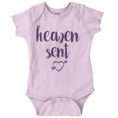

Heaven Sent Christian Religious Baby Bodysuit Jumper Girls Brisco Brands