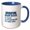 Blue/White, variant on 3drose, Operating Room Nurse. Talent, Determination, Good Looks. Funny Gift, 11oz Mug