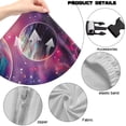 thumbnail image 7 of Pzuqiu Galactic Planet Computer Gaming Chair Cover Soft Non-Slip Racing Computer Chair Slipcover Set Comfortable Office Chairs Protector for Gaming Room Office Home Decor, 7 of 7