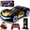 Black, variant on HNH Gesture Sensing Spider Remote Control Car, 2.4Ghz 4WD RC Stunt Car with 360° Rotation, Light Spray