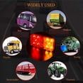 thumbnail image 4 of 2PCS LED Tail Lights Multifunctional LED Trailer Lights 12V Waterproof Parking Position Turn Signal for Truck Trailer Caravan Tractor, 4 of 5