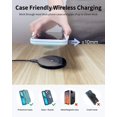 thumbnail image 2 of Arboraoe Wireless Phone Charger for Popsocket/OtterBox/Thick Cases Up to 10mm - 15W Max Wireless Phone Charging Station, Compatible with iPhone 14/13/12(Adapter Not Include), 2 of 3