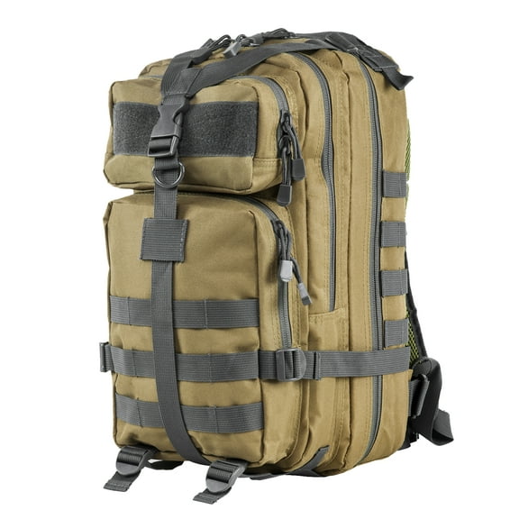 Small Backpack Tan W/Urban Gray Trim