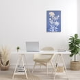 thumbnail image 4 of Stupell Industries Contemporary Cerulean Botanical Pattern Canvas Art, 16 x 24, by Petals Prints Design, 4 of 8