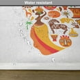 thumbnail image 6 of Ambesonne African Place Mats Set of 4, Map, Standard Size, Orange Brown, 6 of 6
