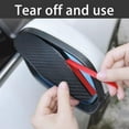 thumbnail image 3 of 2-Pack Universal Car Mirror Rain Guards - Side Window Visor Eyebrow Covers, Waterproof Anti-Rain Deflector for Most Vehicles, 3 of 6