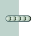 thumbnail image 3 of Cable Winder Silicone Sticky Cable Organizer Elastic Desktop Wire Storage Holder for Home Office Green Green, 3 of 6