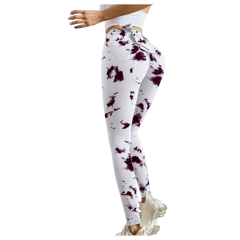 YWDJ Leggings for Women High Waist Yogalicious Print Patterned