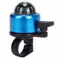thumbnail image 1 of Bangcool Bike Bell Mini 2 in 1 Compass Aluminium Alloy Cycling Handlebar Bell Bicycle Ring for Travel Riding, 1 of 10