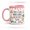 Black, variant on DTS TeeZworld Custom Beach Mug Personalized Name Ceramic Coffee Cup for Bestie