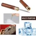 thumbnail image 1 of HLONK Ice Pick High Durability Rustproof Metal Easy-Grip Ice Piton Cocktail Whiskey Ice Breaking Tool Kitchen Supplies, 1 of 8