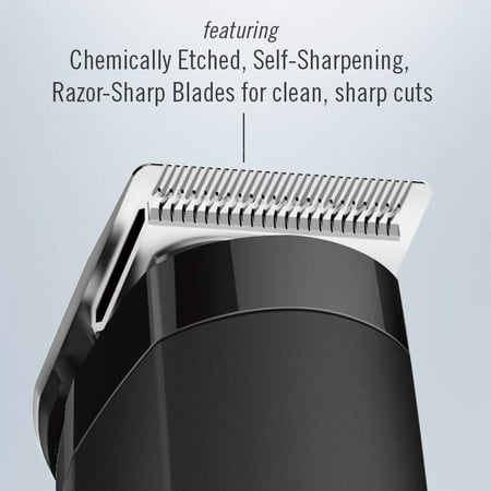 Conair - ConairMan Lithium No Slip All-In-One Bd/Must Trim - Black