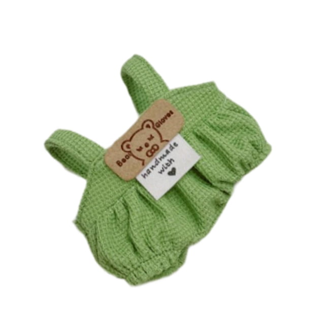 Mono Con Tirantes Hugo Educativo Para Muñecas De 15 Cm Verde