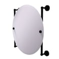 thumbnail image 1 of Dottingham Collection Round Frameless Rail Mounted Mirror - DT-27-90-BKM, 1 of 3