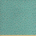 thumbnail image 1 of Abstract Fabric by the Yard, Continuous Pattern of Scribble Style Irregular Spots, Decorative Upholstery Fabric for Chairs & Home Accents, Cadet Blue Warm Taupe by Ambesonne, 1 of 4