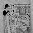 thumbnail image 3 of Disney - Mickey & Friends - Mickey & Minnie - The Big Apple 5th Avenue - Taxi - Women's Short Sleeve Graphic T-Shirt, 3 of 5